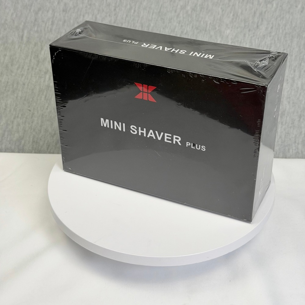 NAK Mini Shaver Plus NK6700 Electric Shaver USB Rechargeable Black Portable New